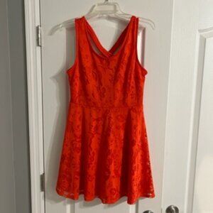 Candie's Women's Lace Strap Dress Medium